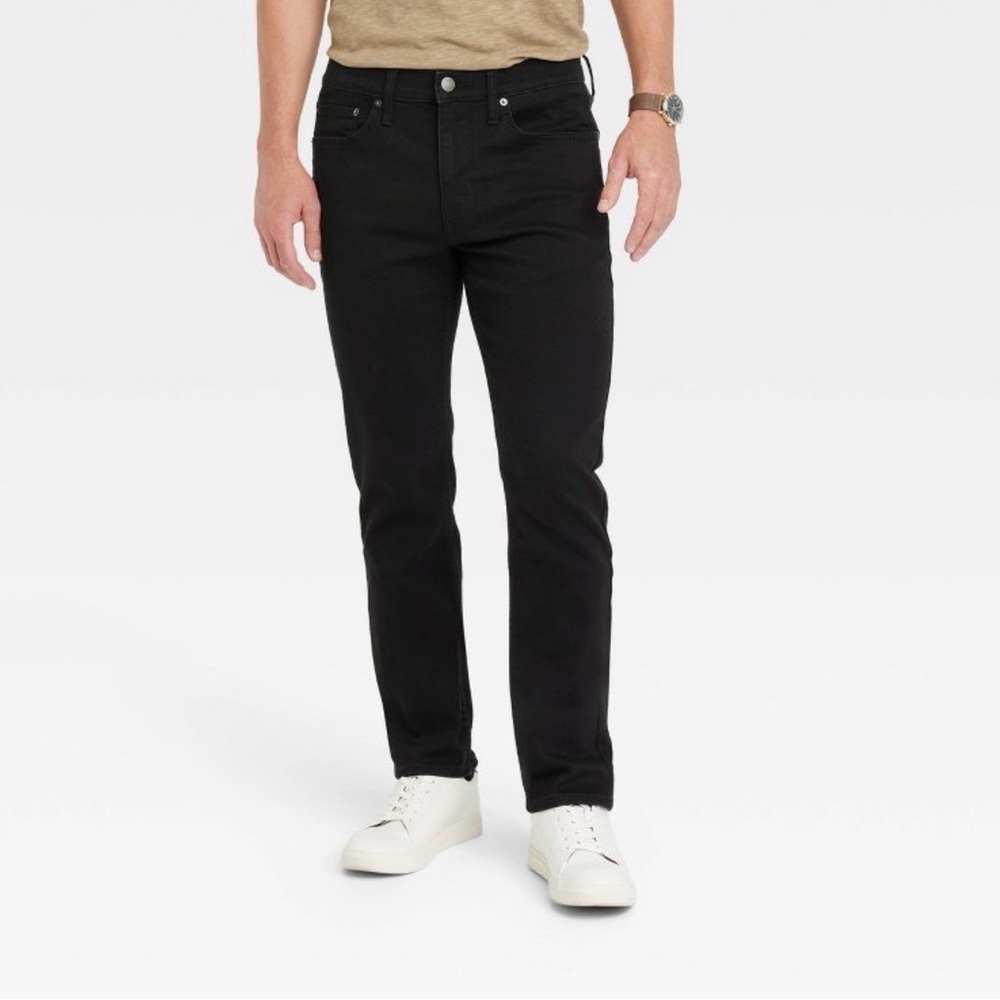 GOIDFELLOW & CO Men's Slim Fit Jeans in Black